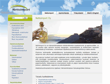 Tablet Screenshot of nettoimport.fi